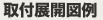 取付展開図例
